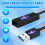PS4 Camera-Adapter PS5 VR-Adapterkabel met LED-Indicator -Vrouw Adapterkabel VR-Converter 10