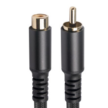 RCA Extension Cable RCA Audio Video Cable RCA Male To Female Cord for Speaker, Subwoofer, Camera, HDTV, Amplifier, 1.8M