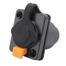RJ45 VattentäT NäTverkskontakt 8P8C Hona Panelmonterade Uttag RJ45 Ethernet-Kontakt (Stil 2)