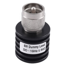 UHF M PL259 SO239 Male Load High-Power 5W Coaxial Termination DUMMY Load 50Ohm -1GHZ With Heat Sink Low Standing Wave