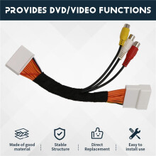 28 Pin AV Video Audio Kabel für / Touch 2 und Entune Monitors Kopf Einheit