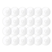 CD Trasparenti per Dipingere CD Vuoti per La Decorazione DIY Parete Estetica Cd Room Decor CD da Parete Trasparenti Artigianato (30 Pezzi)