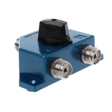 CA-201 Antenne Switcher UHF Handmatige Antenne Vrouwelijke Connector Adapter Converter CB Radio Antenne Coax Schakelaar Y98A