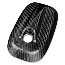 Fibre de Carbone SèChe Pour Cooper F55 F56 2013-2020 Accessoires Toit de Voiture Aileron de Requin Antenne Signal Antennes Couverture Autocollant