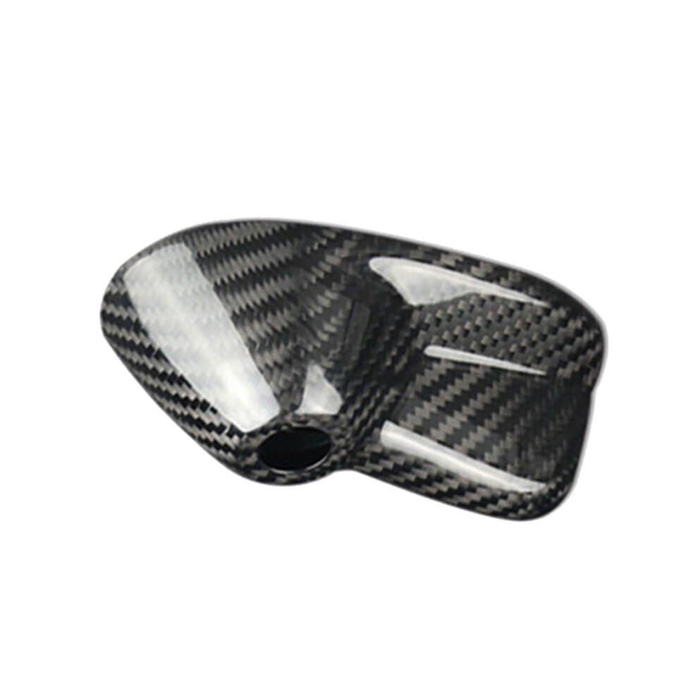Real Carbon Fiber Roof Fin Antenna Cover Trim For Cooper Clubman R55 R56 2007-2013 Car Aerials Accessories 6031227324031