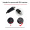 Suitable for Digital Camera Mobile Phone Universal USB to Small Port 8P 8-Pin Data Cable Five-Core Charging Cable 6