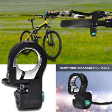 Bouton de Commutation de Klaxon de VéLo éLectrique Longueur Du Câble Du Bouton de Commutation de Signal de Klaxon de Scooter : Environ 150 Cm
