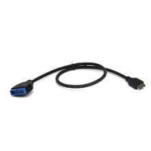 30CM USB 3.1 Type-E Male to IDC20P Male Adapter Cable 20Pin Extension Cable for Computer Motherboard