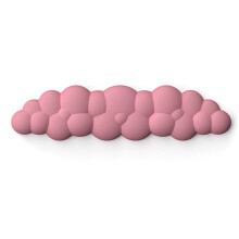 Cloud-Toetsenbord Polssteun Zacht Leer Memory Foam Polssteunkussen voor Eenvoudig Typen Pijnverlichting Antislip, D Lang