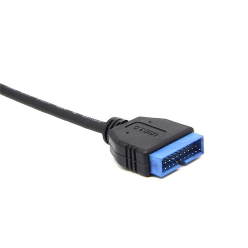 30cm USB 3.1 Tipo-E Macho una IDC20P Cable Adaptador Macho Cable de ExtensióN de 20 Pines para Placa Base de Computadora 1