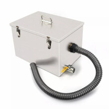 25L Grease Trap Interceptor - Restaurant & Home Kitchen Wastewater Filter