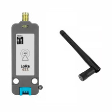 Unidade de Comunicação Lora E220 com Antena Banda de Frequência de 433 MHz LLCC68 Despertador Sem Fio