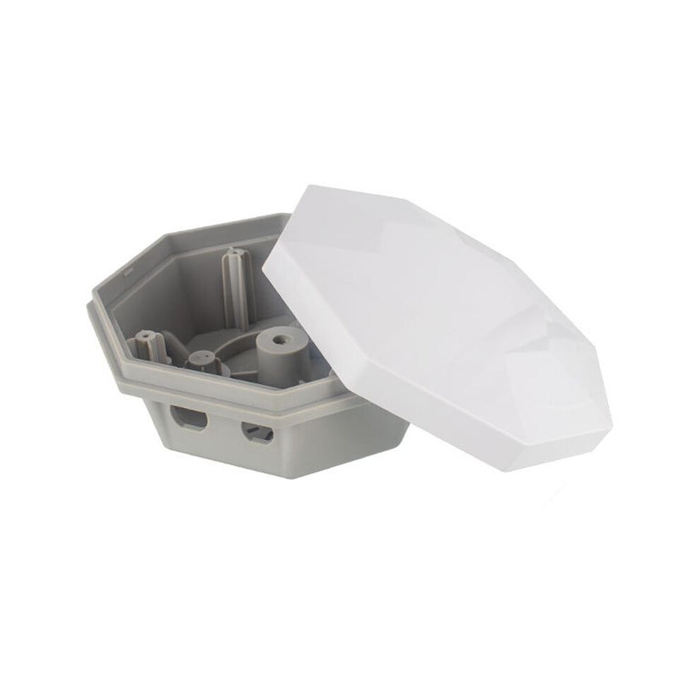 Sta-55H Safety Keyhole Gps Case Ip67 Uv High Capacity Housing Agricultural Gnss Antenna Housing For Rtk Receiver White/Grey 4712273231277
