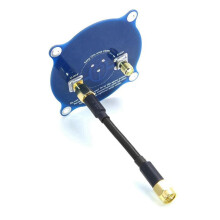 Triple Feed Patch Array Antenn 5,8G 9,4DBI Cirkulär Polariserad FPV-Antenn för RC Fatshark Skyzone FPV Goggle DIY SMA