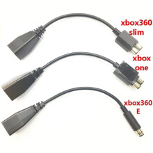 Black Adapter Cable Converter AC Power Supply Transfer High-Quality Games Accessories for 360 to E