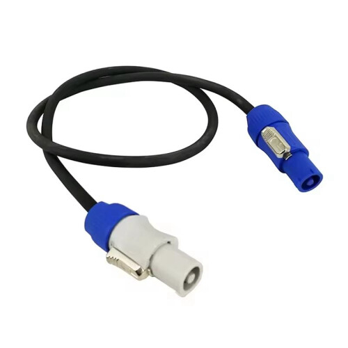 PowerCON 3x1.5mm² Single Phase Extension Cable 3 Core Power Connect Cable Stage Light LED Light Event Show, 1 Meter 2