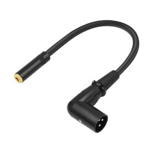 Kabel XLR 1/8 do Kątowego, Zbalansowany 3,5 mm Żeński Stereo  Jack do Kabla Konwertera Audio XLR A