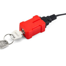 American Electrical Cord Plug Lockout Tagout-Verriegelungsgerät zum Abschalten, Kompatibel mit 2- und 3-Poligen Steckern