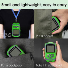 Rechargeable Portable Fiber Optic Cable Tester with RJ45 Network Testing MC70-VFL 30KM Fiber Optic Power Meter