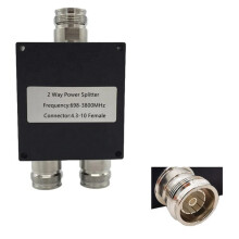 PL-SU3 Antenna 4.3-10 Female 698-3800Mhz 2 Way Power Splitter 50W DIN Low PIM -150Dbc IP65 Power Divider