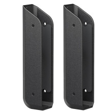 2pcs Wall & Under Desk Laptop Mount Holder,Anti-Scratch Pads,Universal for Keyboards,Tablets&More