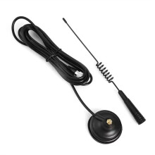 27MHz CB Radio Antenna Mag1345 PL259 Connector with Magnet Base and 4 Meters Feeder Cable Center for Band Radio