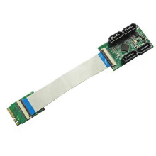 ASM1064 M.2 WiFi Naar 4 3.0-Adapterverlengkabel Ondersteunt Zwart en Wit voor Synology