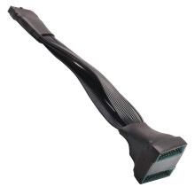 USB 3.0 Header Splitter Extension Cable Motherboard USB 3.0 19Pin 20Pin 1 to 2 Internal Adapter Extension Cable