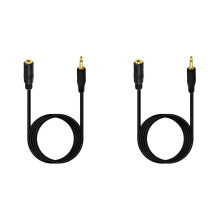 Kabel Przedłużający 3,5 mm Mono 3,5 mm 1/8 Cala TS  Jack Audio Męski i Żeński Przewód Miedziany
