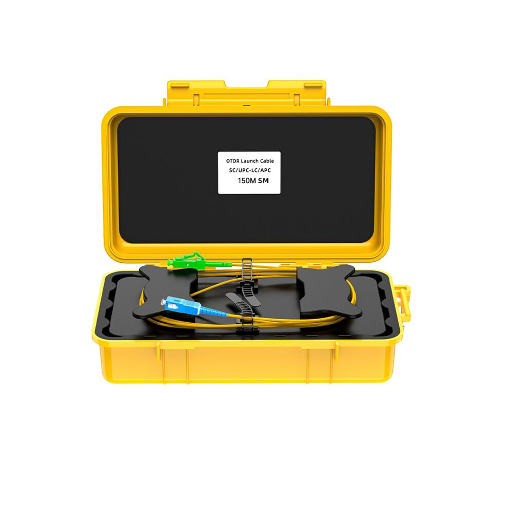Fiber Optic Otdr Launch Cable Box Dead Spot Eliminator Fiber Optic Ring Otdr Transmitting Cable Box 150M Sc/Upc-Lc/Apc 4711404518478