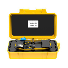 OTDR Launch Cable Box Optical Fiber Test Extension Cable Dead Spot Eliminator 1000M Fiber Optic Cable Test Tool C