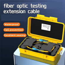 300M Fiberoptisk OTDR-Startkabelbox Fiberoptisk Ring-OTDR-Sändningskabelbox Dödpunktseliminator FC/UPC-FC/UPC
