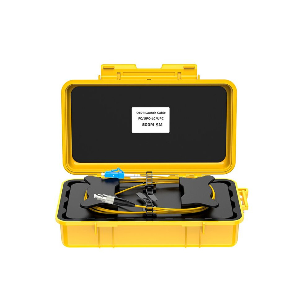 500M Fiber Optic Otdr Launch Cable Box Dead Spot Eliminator 0.2Dbm Otdr Dead Zone Eliminator Fc/Upc-Lc/Upc Light 4712225369201