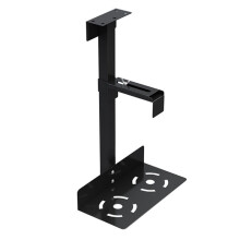 Universal Adjustable PC Case Holder Under Desk Wall Side CPU Stand Computer Mainframe Hanger Host Box Bracket Rack