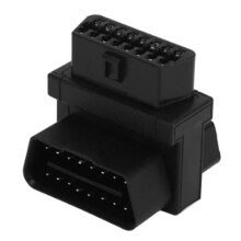 OBDII Cable Converter 16 Pin Male to 2 Female OBD2 Adapter for Diagnostic Extender