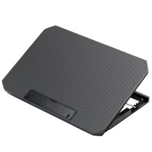 Gaming Laptop Cooler for 12-16 Inch Notebook Laptop Cooling Pad Wind 2 Fans Heat Sink Laptop Stand Radiator Black