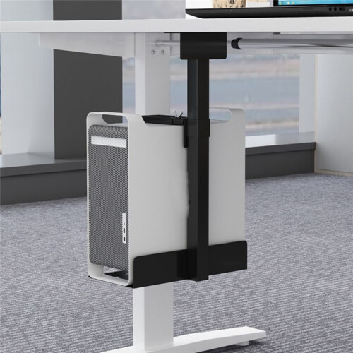 Universal Adjustable PC Case Holder Under Desk Wall Side CPU Stand Computer Mainframe Hanger Host Box Bracket Rack