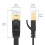 Cat7 Flat Cable Ethernet RJ45 LAN Network Cable Patch Cord 10Gbps 600MHz for Router Modem 9