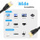 Cat7 Flat Cable Ethernet RJ45 LAN Network Cable Patch Cord 10Gbps 600MHz for Router Modem 4