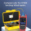 Fiber Optic OTDR Launch Cable Box Dead Spot Eliminator Fiber Optic Ring 150M OTDR Transmitting Cable Box LC/UPC-LC/UPC 8