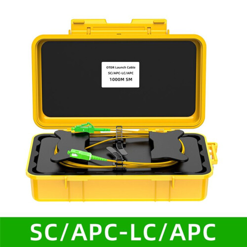 OTDR Launch Cable Box Dead Spot Eliminator Optical Fiber Test Extension Cable 1000M Fiber Optic Cable Test Tool A 2