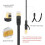 Cat7 Flat Cable Ethernet RJ45 LAN Network Cable Patch Cord 10Gbps 600MHz for Router Modem 6