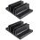 2X Vaydeer Laptop Stand Vertical Computer Stand Vertical Desktop Stand Space-Saving Desktop Storage Rack (3 Slots) 1