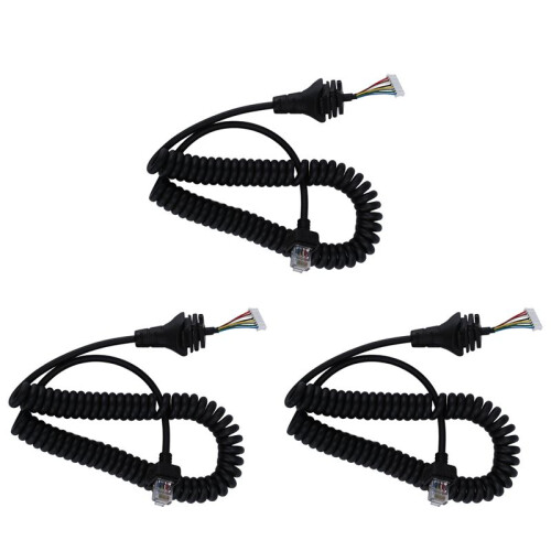3X Câble de Microphone HM-152 pour Câble de Remplacement  HM152 IC F121/S IC F221/S