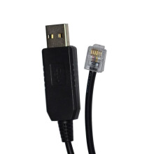 4X USB auf Rj11 Rj12 6P4C Adapter Serielles Steuerkabel EQMOD Kabel für Az- Mount PC Connect für Handsteuerungskabel, 1,8 M