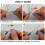 Network Cable Untwist Tool, Wire Straightener for CAT5/CAT5E/CAT6/CAT7 Wires Pair Separator Tools 12Pcs 6