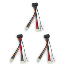 3 X 20-Pin-ATX-Zu-2-Port-6-Pin-AT-Konverter-Stromkabel für 286 386 486-Computer