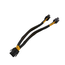 12 StüCk CPU 8 Pin Splitter ATX CPU 8 Pin Buchse auf Dual 8 (4 + 4) Pin Stecker EPS 12 V für Motherboard Power Adapter Kabel