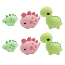 6X Cable Protector Winder for USB Charging Data Cable Wire Protection Three Cute Dinosaurs Cartoon Cord Protector
