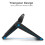 Support de Clavier, Support de Clavier pour Bureau, Support D'Ordinateur Portable pour Bureau, Support D'Ordinateur Portable Portable Compatible pour 3